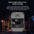 1080P HD Body Camera 2 Inch IPS Touch Screen Night Vision Law Enforcement Recorder Security Guard Mini Camcorders with Back Clip.