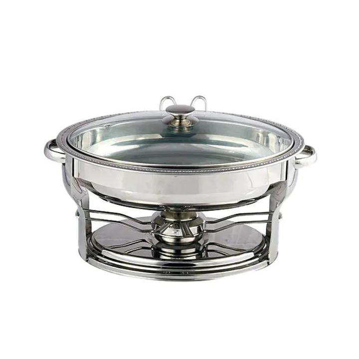 192139%20Food%20Warmer%20Oval%20Shap%20W/Spn%20-%20Silver%20-%20Image%203