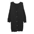 Sweater Cardigan Loose Thick Buttons Long Sweater Cardigan. 