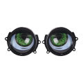 2pcs 3 Inch Car LED Devil Eyes Demon Evil Eye Lenses 12V For Car WIFI Control Eyes Retrofit Kits Fitting Auto Light Accessories.