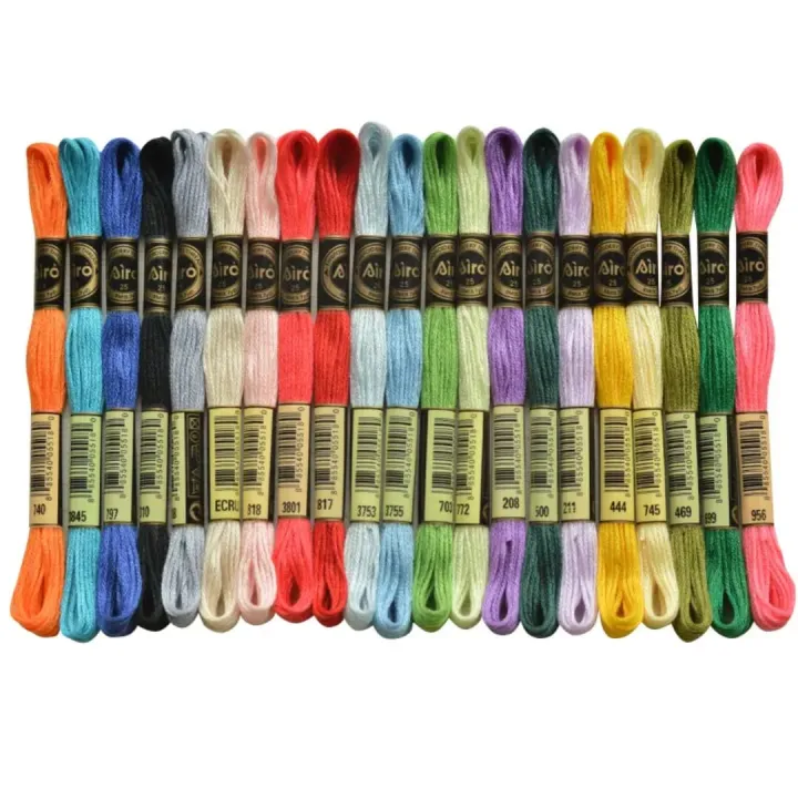 DMC%20Embroidery%20Thread%20Pack%20%E2%80%93%2025%20Colors%20%7C%20Cross%20Stitch%20Floss%20Set%20%7C%20Multicolor%20Craft%20Thread%20-%20Image%203