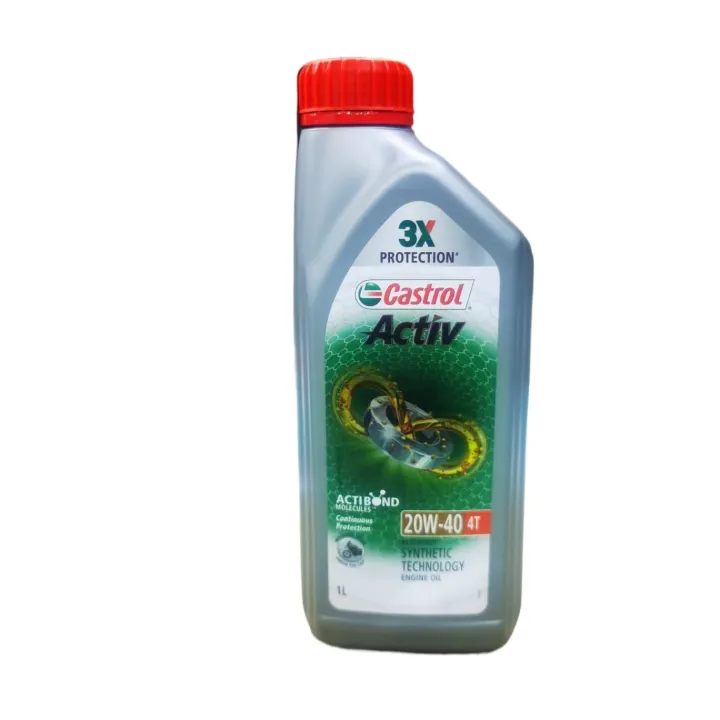 Castrol%20Activ%203X%20Protection%20Synthetic%20Technology%20Engine%20Oil%2020W%2040%20(1%20Liter)%20-%20Image%209