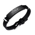 Kpop Stray kids Silicone Titanium Steel Bracelets For Women Men Jewelry Felix Hyunjin Han Bracelet Pulseras Friends Jewelry Gift. 