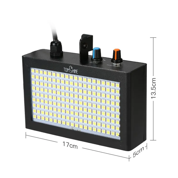 Tomshine%20180%20LEDs%20Strobe%20Flash%20Light%20Lamp%20Portable%20Auto%20Running%20Sound%20Control%20Activated%20Speed%20Adjustable%20for%20Stage%20Disco%20DJ%20Show%20Home%20Party%20Ktv%20Wedding%20Functions%20-%20Image%207