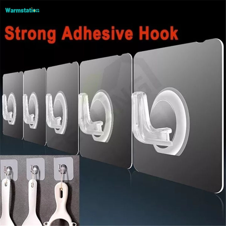 Transparent%20Strong%20Adhesive%20Wall%20Hooks,Self%20Adhesive%20Door%20Wall%20Hanger%20Hook,Sticky%20Waterproof%20Kitchen%20Bathroom%20Storage%20Organizer%20Rack%20-%20Image%202