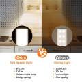 LED Motion Sensor Cabinet Light,Under Counter Closet Lighting, Wireless USB Rechargeable Kitchen Night Lights,40x4cm. 