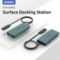 ONTEN (OTN-SD962) -in-1 Surface Docking Station – 4K HDMI, RJ45 LAN, USB-C 10Gbps & SD Card Reader.
