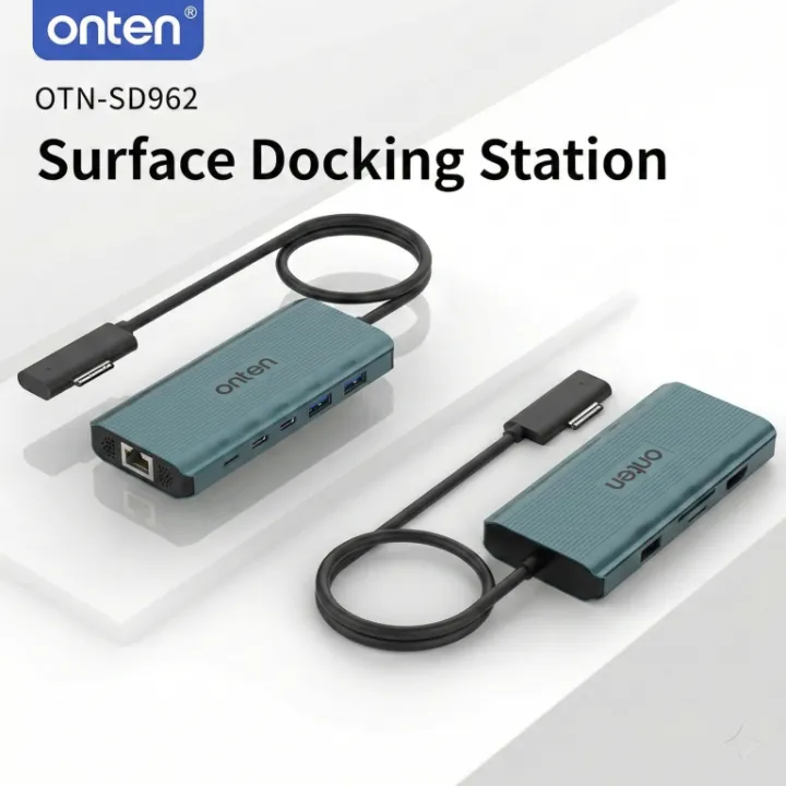 ONTEN%20(OTN-SD962)%20-in-1%20Surface%20Docking%20Station%20%E2%80%93%204K%20HDMI,%20RJ45%20LAN,%20USB-C%2010Gbps%20&%20SD%20Card%20Reader%20-%20Image%202