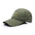 Outdoor Camouflage Military Hat Tactical Hat Constructed Operator Baseball Cap Trucker with Loop Patches For Men -Army Green. 