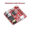 RED Color XY-BT-MINI MP3 Bluetooth Decoder Board 5V Mini Amplifier Circuit For 3W Speaker 3W Audio Amplifiers Board With Bluetooth Amplifier Circuit For Home Theater Stereo Speakers.