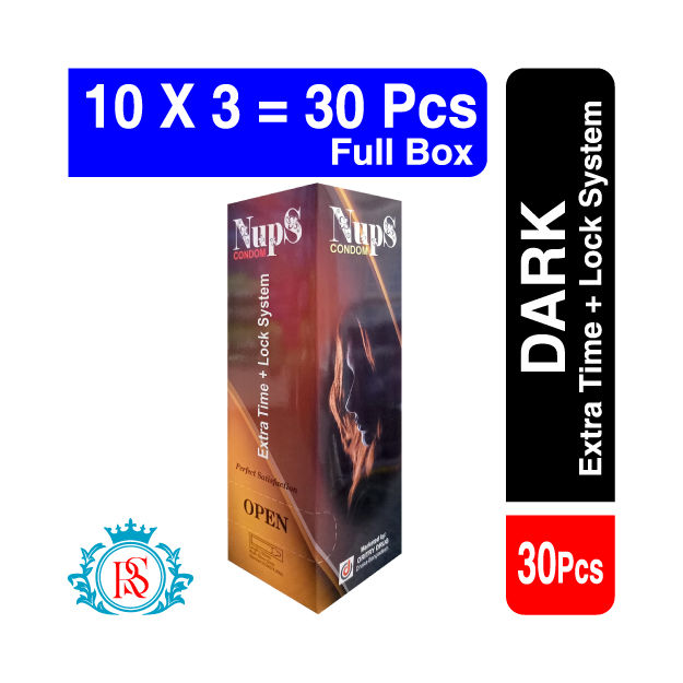 NUPS Time Lock Condom - Box of 30