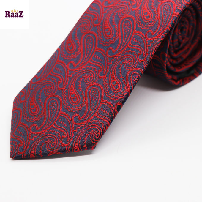 Red%20Floral%20Embroidery%20Men%20Neck%20Tie%20-%20Image%204