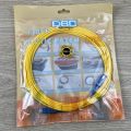 Optical Fiber Patch Coard 3.0mm Single-Mode High Quality PVC Case 15 Feet/ 5 Meter Length. 