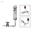 Bass Drum Cowbell Holder Metal Cowbell Clamp Parts Percussion Assembly Kits Accessory.