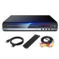DVD Player 1080P HD Home DVD Player Box for TV All Region Free DVD CD-Disk Player AV-Output EVD Player--EU Plug Durable.