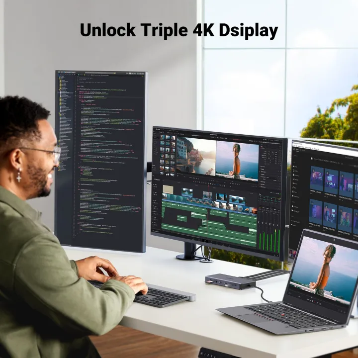 UGREEN%20USB%20C%20Docking%20Station%2013%20in%201%204K%20Triple%20Display%20Dual%20HDMI%2010Gbps%20USB%20C%20HUB%20100W%20PD%20SD/TF%20for%20MacBook%20Pro%20Air%20Dell%20XPS%20-%20Image%202