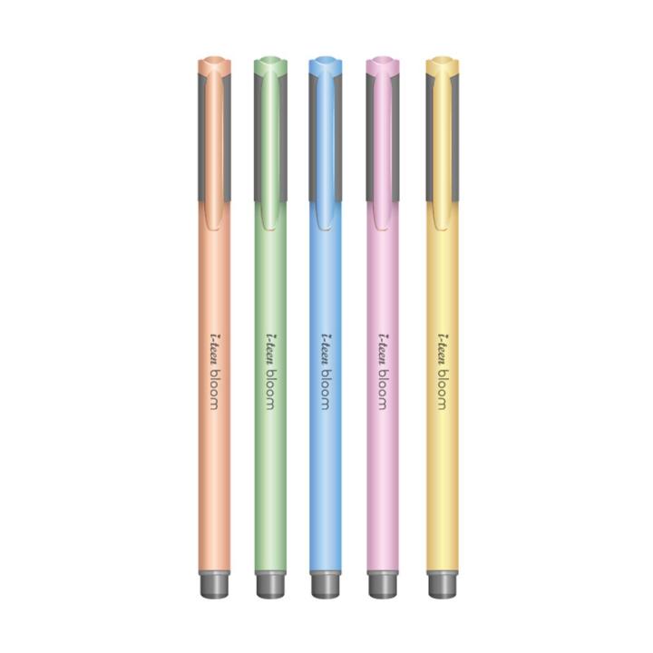 Matador I-teen Bloom Ball Pen Black 5 Pcs