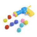 Plush ball launcher cat toy self-relive stuffy plush ball elastic cat teasing cat stick pet toy. 