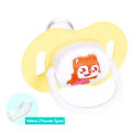 Cartoon Silicone Baby Pacifier with Cover BPA Free Safety Soft Material Convenient Carry Sleeping Baby Pacifier Easy To Hold Baby Pacifier Soother Toys.