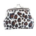 【Wweirdoo】Women Evening Bag Dinner Party Lady Wedding Flower Clutch Purse Leopard Print Purse Money Bag 710 Ladies wallet. 