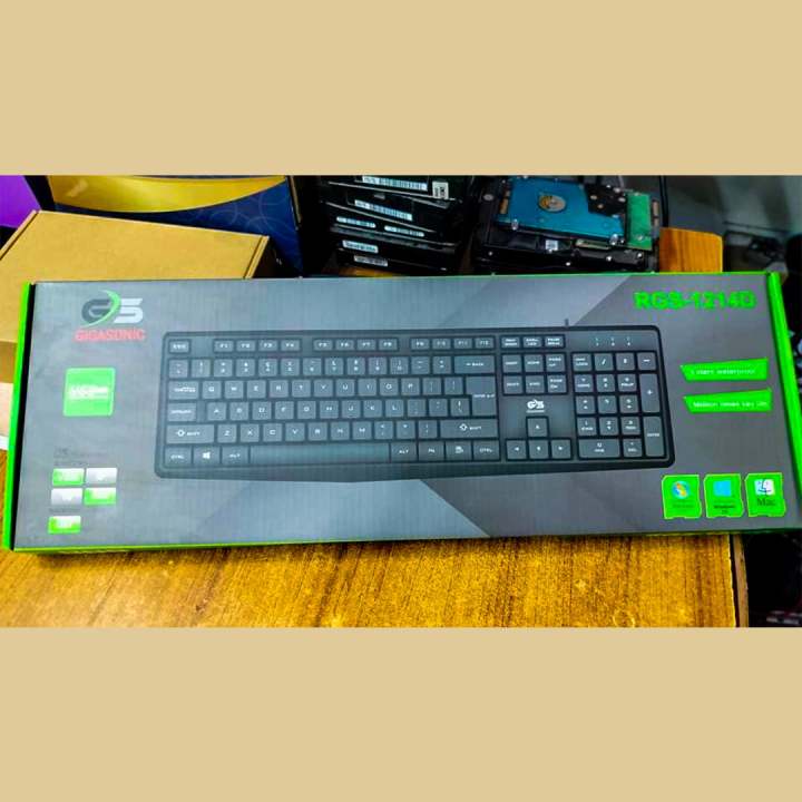 gigasonic RGS-1214D keyboard