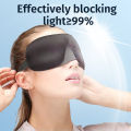 Eye Mask for Sleeping 3D Contoured Cup Blindfold Concave Molded Night Sleep Face Masks Block Out Light with Women Men Eyepatch AOutlierA. 