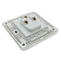 16 Amp 3 Flat Pin Plug 86 Type Socket For Air Con Water Heater Ac100~250v 16a.