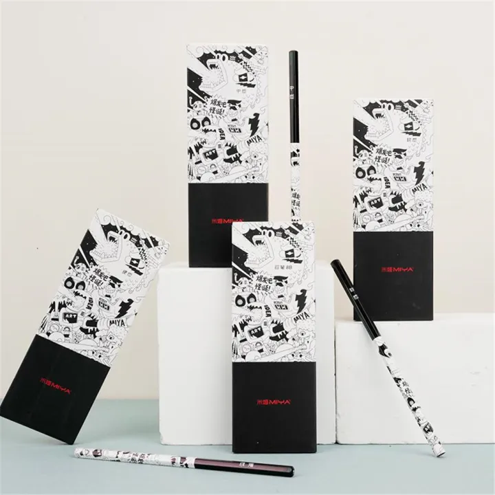 HiMi%20MiYa%20Soft%20charcoal%20Pencil%20set%20%208%20Pcs%20-%20Image%207
