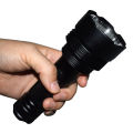 WASING WFL-110 Rechargeable LED Flashlight / Torch Light with High Capacity Lithium-ion Battery - 1 Piece.