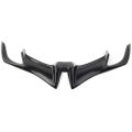 Motorcycle Front Fairing Aerodynamic Winglet For Yamaha R15 - V3 -Black. 