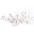 J604 bridal headwear hairpins European and American cross-border fashion wedding accessories high-end handmade hairpins ladies hair flower hair accessories. 