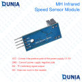 MH Infrared Speed Sensor Module LM393 Slotted Optocoupler.