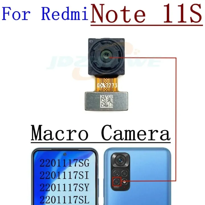 Original%20Front%20Back%20Camera%20For%20Xiaomi%20Redmi%20Note%2011S%20108MP%20Backside%20Selfie%20Frontal%20Facing%20Rear%20Camera%20Module%20Flex%20Cable%20Note11S%20-%20Image%204