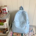 2023 summer new simple large-capacity student school bag outdoor travel tide Korean version of small fresh women's backpack.