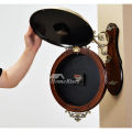 Wooden Large Station Wall Clock dual Side same design clock antique design. 