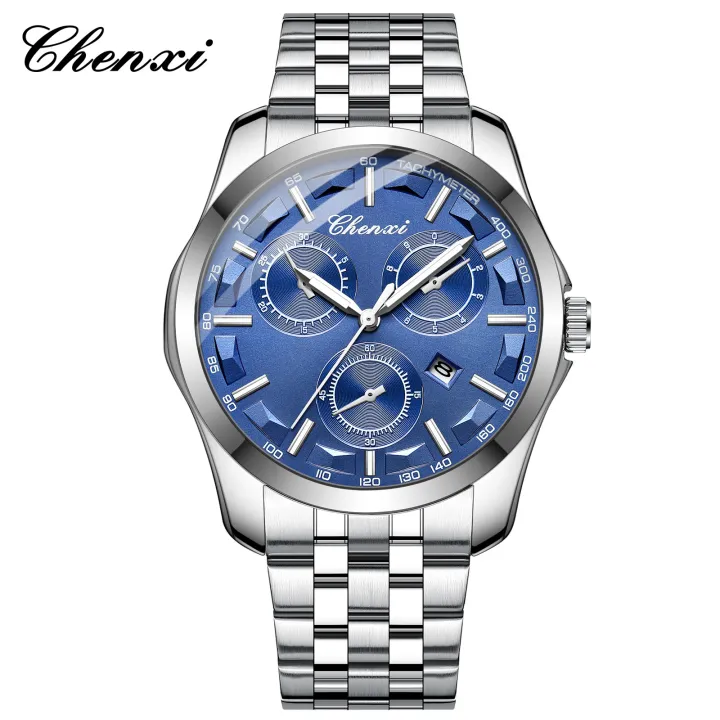 Dawn%20Watch%20Men's%20Watch%20Fashion%20Business%20Men's%20Watch%20Three-Eyed%20Six-Hand%20Alloy%20Luminous%20Date%20Men's%20Watch%20-%20Image%207