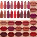 18 pcs/set velvet matte Capsule Lipstick Collection-long-lasting, waterproof, portable mini lip makeup gifts for all skin types-perfect for women who want vibrant red lip colors. 