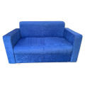 Velvet Sofa Blue (2 Seater). 