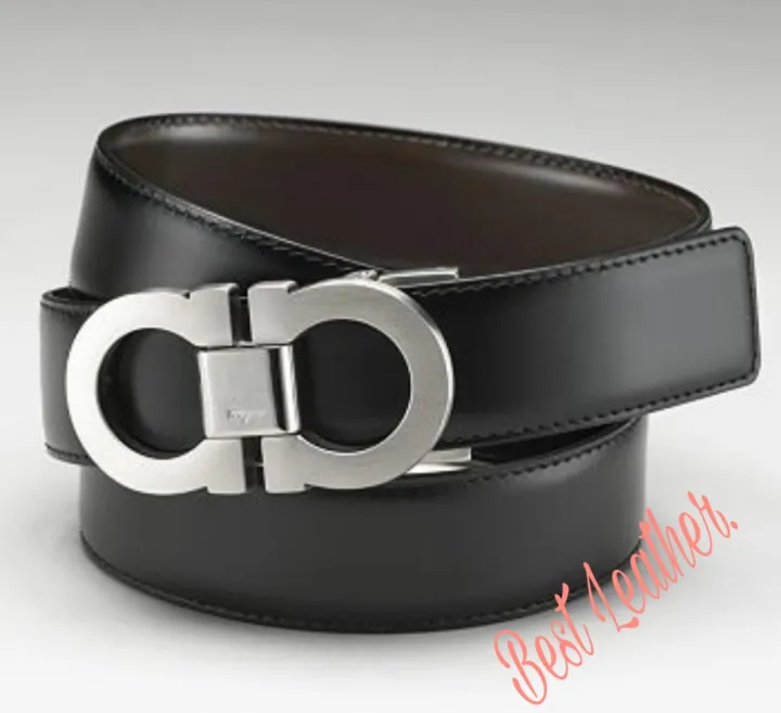 Ferragamo%20Black%20Leather%20Belt%20for%20Men%20-%20Image%204