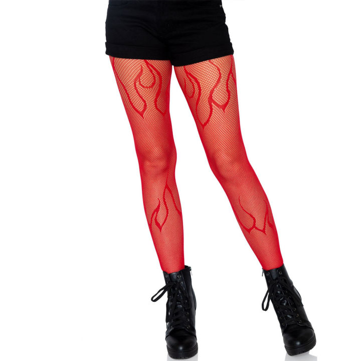 Jacquard%20Red%20Fishnet%20Tights%20Socks%20Stockings%20Flame%20Net%20Pants%20Spider%20Skull%20Tights%20New%20Sheer%20Pantyhose%20High%20Elastic%20-%20Image%206