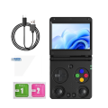 RG34XXSP Retro Game Console Linux 64Bit 3.4 Inch 64+256G 14000+Games Handheld Game Console Supports 30+ Game Emulators A. 