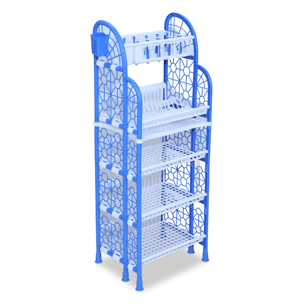 RFL%20Standard%20Kitchen%20Rack%205%20Step%20with%20platter%20stand%20+%20water%20pass%20tray%20-%20Image%204
