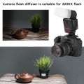 2X Bounce Dome Diffuser Digital Camera Flash Diffuser Flash Speedlight SS5. 