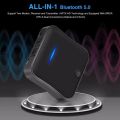 B19 AptX HD Low Latency Bluetooth 5.0 Audio Transmitter Receiver Music CSR8675 TV PC Wireless Adapter RCA/SPDIF/3.5mm Aux Jack. 