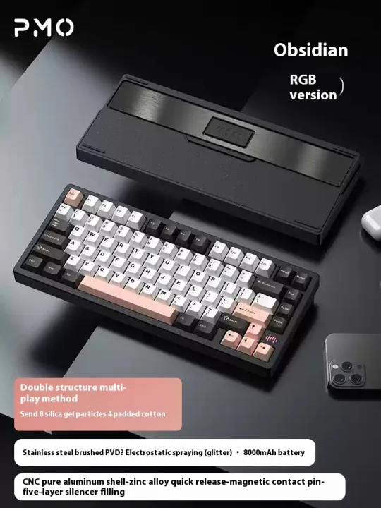 PMO%20Wave75%20Mechanical%20Keyboard%208000mAh%20Custmoized%20Hot%20Swappable%20Hifi%20Switch%20CNC%20Aluminum%20BT%202.4G%20Wireless%20QMK%20VIA%20Driver%20-%20Image%207