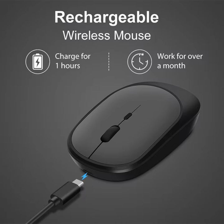 Xiaomi%20Wireless%20Bluetooth%20Mouse%20Silent%20Fast%20Charging%20Adjustable%20Ultra-Low%20Power%20Consumption%20USB%20Rechargeable%20Gaming%20Office%20Mouse%20-%20Image%202