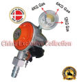 Denmark (22mm) LPG Gas Safety Sensor Device Cum Meter Regulator –Premium Quality. 