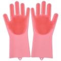 Hand Gloves High Quality Silicone Dish Washing Kitchen Gloves. 