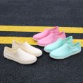 New Summer Rain Boots Women's Fashion Outerwear Low-Top Water Shoes Women's Rain Boots Short Tube Rubber Shoes Non-Slip Waterproof Shoes. 