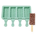 Ice Cream Mold Heat Resistant Smooth Surfe Ice-lolly Maker.
